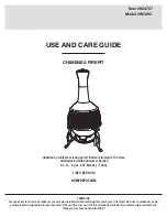 HAMPTON BAY W129C Use And Care Manual предпросмотр