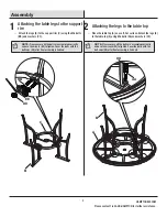 Preview for 5 page of HAMPTON BAY WALTON SPRINGS 720.140.000 Use And Care Manual