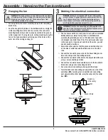 Preview for 9 page of HAMPTON BAY Wellston Use And Care Manual