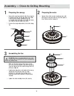 Предварительный просмотр 10 страницы HAMPTON BAY WELLTON 60 AM588A-BN Use And Care Manual