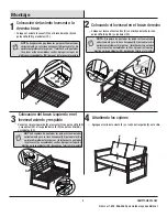 Preview for 12 page of HAMPTON BAY WEST PARK LOVESEAT 501.0602.000 Use And Care Manual