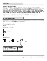 Preview for 12 page of HAMPTON BAY WESTBURY OFW906S Use And Care Manual