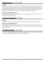 Preview for 6 page of HAMPTON BAY WESTBURY S7-ADQ27113 Use And Care Manual