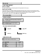 Предварительный просмотр 3 страницы HAMPTON BAY WHITEFIELD 1005-CT2-ST Use And Care Manual