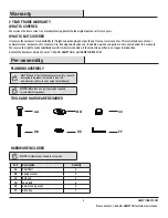 Предварительный просмотр 3 страницы HAMPTON BAY WHITFIELD 3022-CM4-FP Use And Care Manual