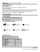 Предварительный просмотр 3 страницы HAMPTON BAY WHITFIELD 3022-CM4-SW Use And Care Manual