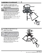 Preview for 5 page of HAMPTON BAY WILLIAMSON 37302 Use And Care Manual