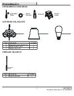 Preview for 9 page of HAMPTON BAY WILLIAMSON 37302 Use And Care Manual