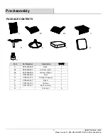 Preview for 17 page of HAMPTON BAY WINDSOR RECTANGULAR DINING TABLE A208020400 Use And Care Manual