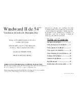 Предварительный просмотр 19 страницы HAMPTON BAY Windward II Owner'S Manual