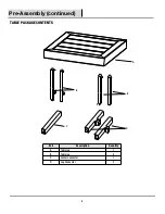 Предварительный просмотр 4 страницы HAMPTON BAY WOOBBURY D9127-TS Use And Care Manual