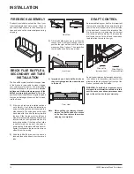 Предварительный просмотр 14 страницы HAMPTON BAY Wood Insert HI200 Owners & Installation Manual