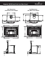 Предварительный просмотр 2 страницы HAMPTON BAY Wood Insert HI200 Specifications