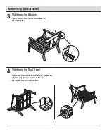 Предварительный просмотр 6 страницы HAMPTON BAY WOODFORD FRN-801820-2 Use And Care Manual