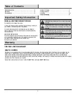 Preview for 2 page of HAMPTON BAY WOODFORD FRN-801820-D-1 Use And Care Manual