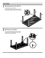 Preview for 4 page of HAMPTON BAY WOODFORD FRN-801820-D-1 Use And Care Manual