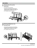 Preview for 5 page of HAMPTON BAY WOODFORD FRN-801820-S-1 Use And Care Manual