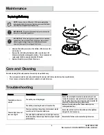 Preview for 5 page of HAMPTON BAY WQ1007-26B Use And Care Manual