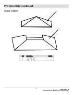 Предварительный просмотр 3 страницы HAMPTON BAY X1250B-CPY Use And Care Manual