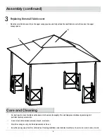 Предварительный просмотр 6 страницы HAMPTON BAY X1250B-CPY Use And Care Manual