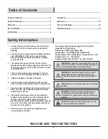 Preview for 2 page of HAMPTON BAY YG204D-BN Use And Care Manual