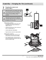 Предварительный просмотр 11 страницы HAMPTON BAY YG763-BN Use And Care Manual