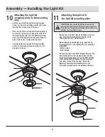 Preview for 14 page of HAMPTON BAY YG763-BN Use And Care Manual