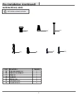 Предварительный просмотр 4 страницы HAMPTON BAY ZANDRA 92380 Use And Care Manual