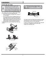 Предварительный просмотр 6 страницы HAMPTON BAY ZANDRA 92380 Use And Care Manual