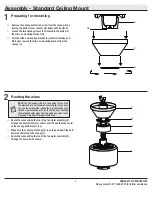 Предварительный просмотр 7 страницы HAMPTON BAY ZANDRA 92380 Use And Care Manual