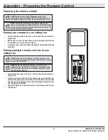 Предварительный просмотр 13 страницы HAMPTON BAY ZANDRA 92380 Use And Care Manual