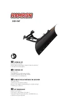 Hamron 003-067 Operating Instructions Manual preview