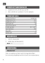 Preview for 8 page of Hamron 005081 Operating Instructions Manual