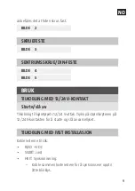 Preview for 9 page of Hamron 005081 Operating Instructions Manual