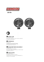 Hamron 005754 Operating Instructions Manual preview