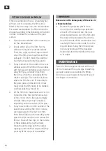 Preview for 10 page of Hamron 008044 Operating Instructions Manual