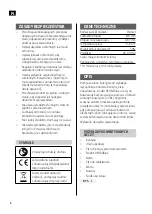 Preview for 8 page of Hamron 009024 Operating Instructions Manual