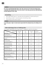 Preview for 26 page of Hamron 010501 Operating Instructions Manual