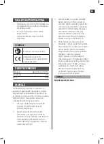 Preview for 5 page of Hamron 012463 Operating Instructions Manual