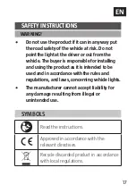 Preview for 17 page of Hamron 014896 Operating Instructions Manual