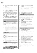 Preview for 12 page of Hamron 016561 Operating Instructions Manual