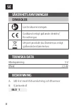 Предварительный просмотр 8 страницы Hamron 017345 Operating Instructions Manual