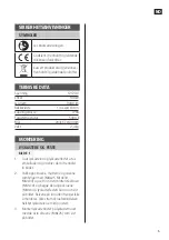 Preview for 5 page of Hamron 019088 Operating Instructions Manual