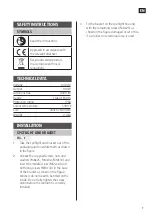 Preview for 7 page of Hamron 019088 Operating Instructions Manual