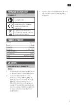 Preview for 9 page of Hamron 019088 Operating Instructions Manual