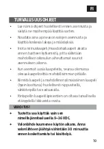 Preview for 19 page of Hamron 025955 Operating Instructions Manual