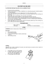 Preview for 4 page of Hamron 601-006 Operating Instructions Manual