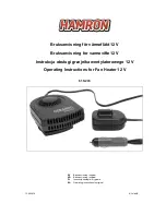 Hamron 619-243 Operating Instructions preview