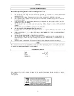 Preview for 5 page of Hamron 619-243 Operating Instructions