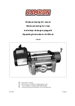 Hamron EW9500 Operating Instructions Manual preview